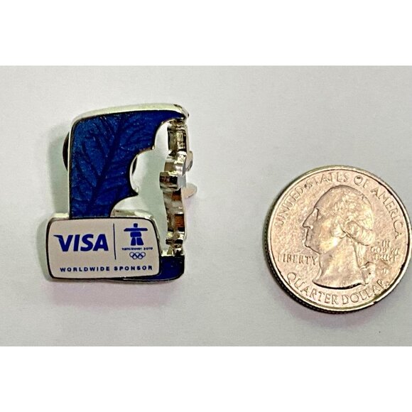 Vancouver Olympics 2010 Spinner Figure Skating Ice Dancing Pin Articulate - Picture 3 of 3